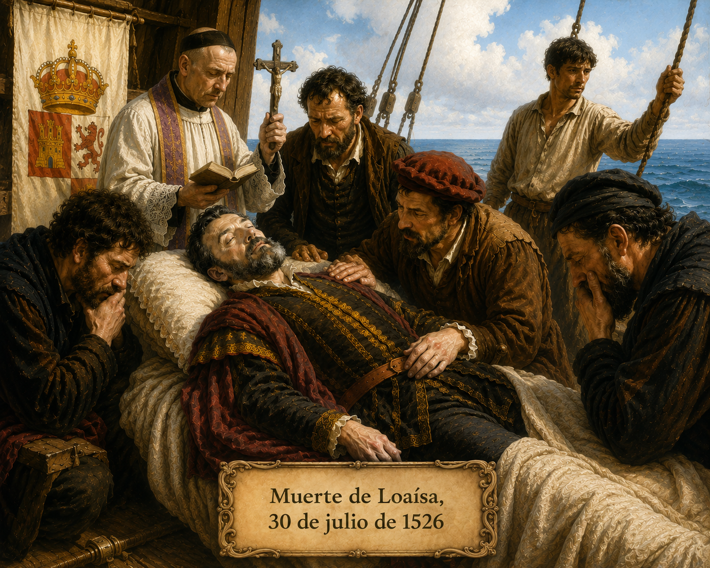 MISA CONMEMORATIVA por Juan Sebastián Elcano y sus compañeros en la expedición Loaísa.
